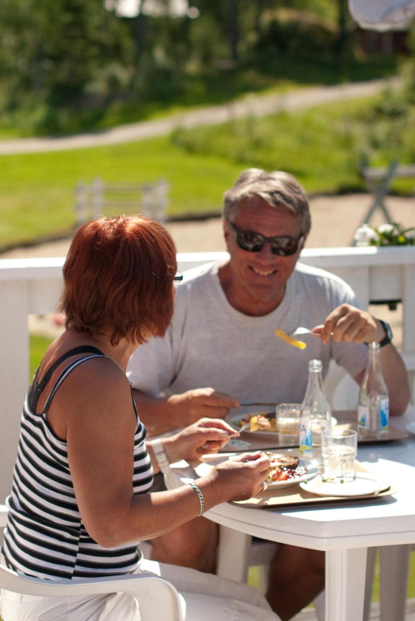Lufta Camping & Restaurang Ånäset Dış mekan fotoğraf